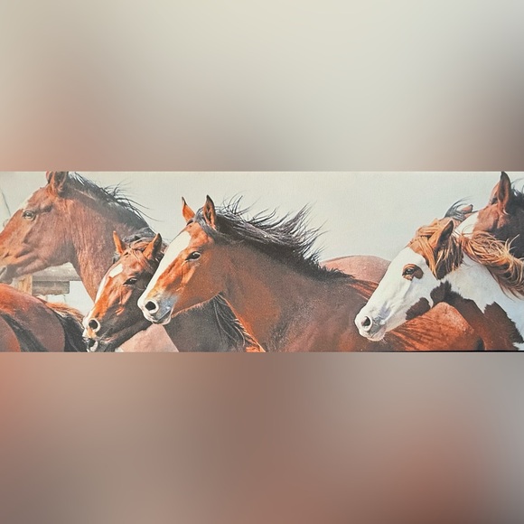 Wall Art Decor Beautiful Horses Wrapped canvas - Picture 5 of 10